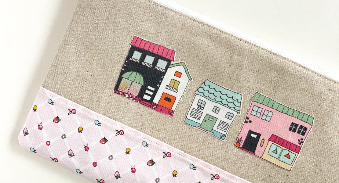 Embellished Zipper Pouch