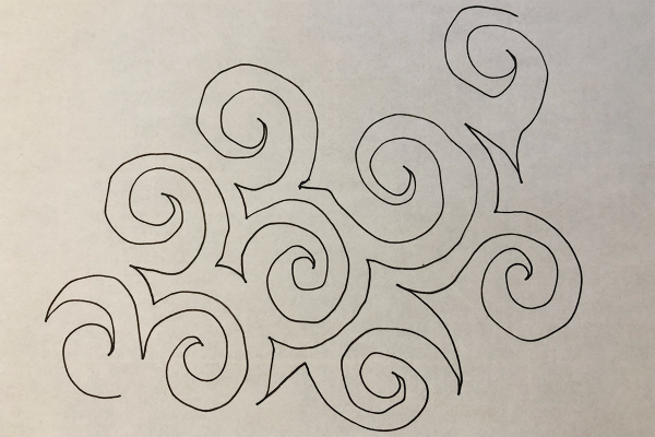 Free-Motion_Quilted_Placemats_Stippling_With_Attitude_Drawn