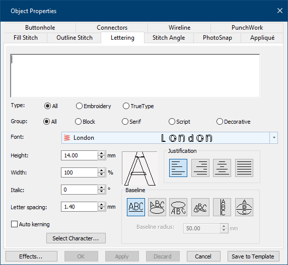 BES8_Lettering_Object_Properties_Dialog