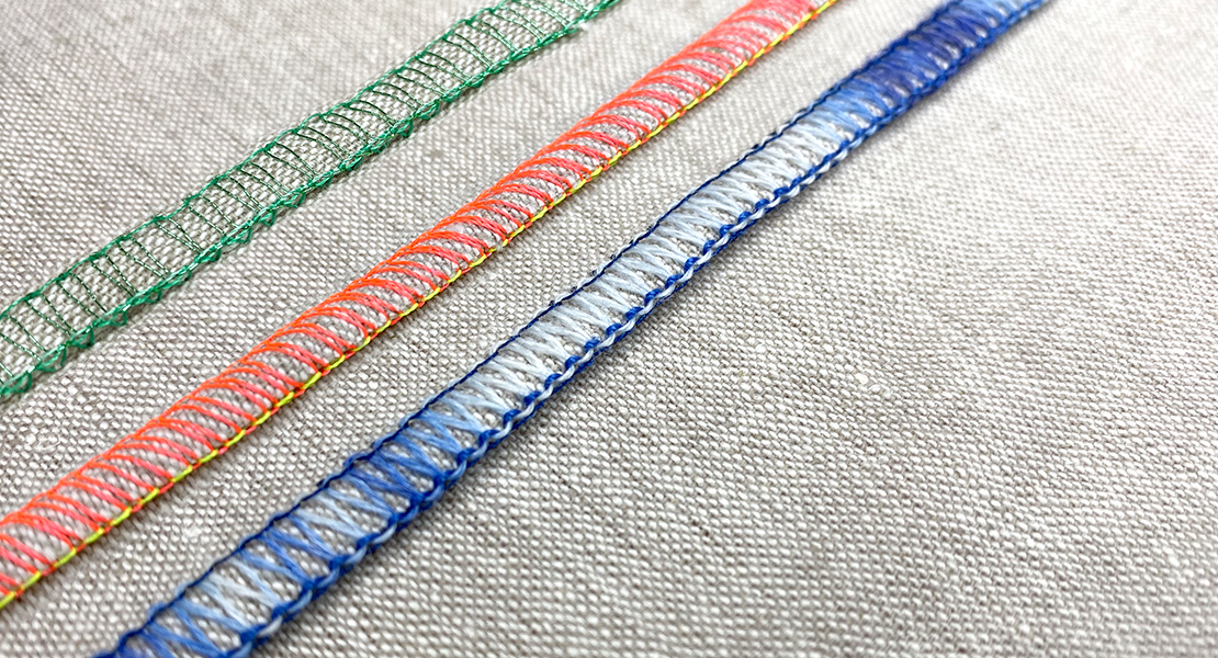 Overlocker Flatlock Stitch