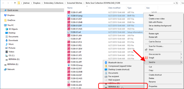 Transferring_Designs_send_to_usb