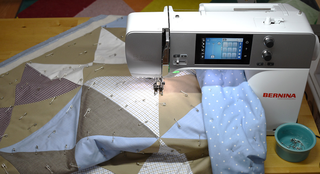 How to make a memory quilt: quilting and binding