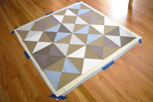 How to make a memory quilt: quilting and binding