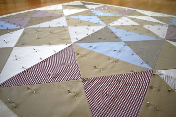How to make a memory quilt: quilting and binding