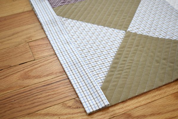 How to make a memory quilt: quilting and binding