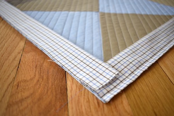 How to make a memory quilt: quilting and binding