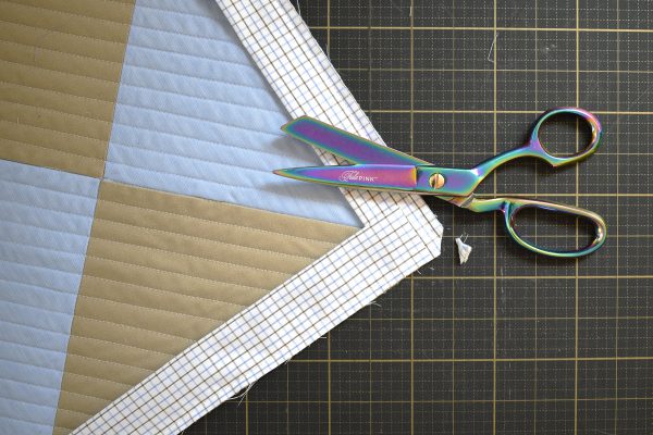 How to make a memory quilt: quilting and binding