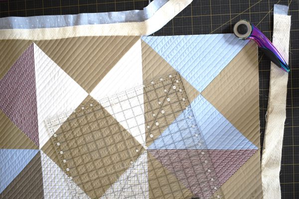 How to make a memory quilt: quilting and binding
