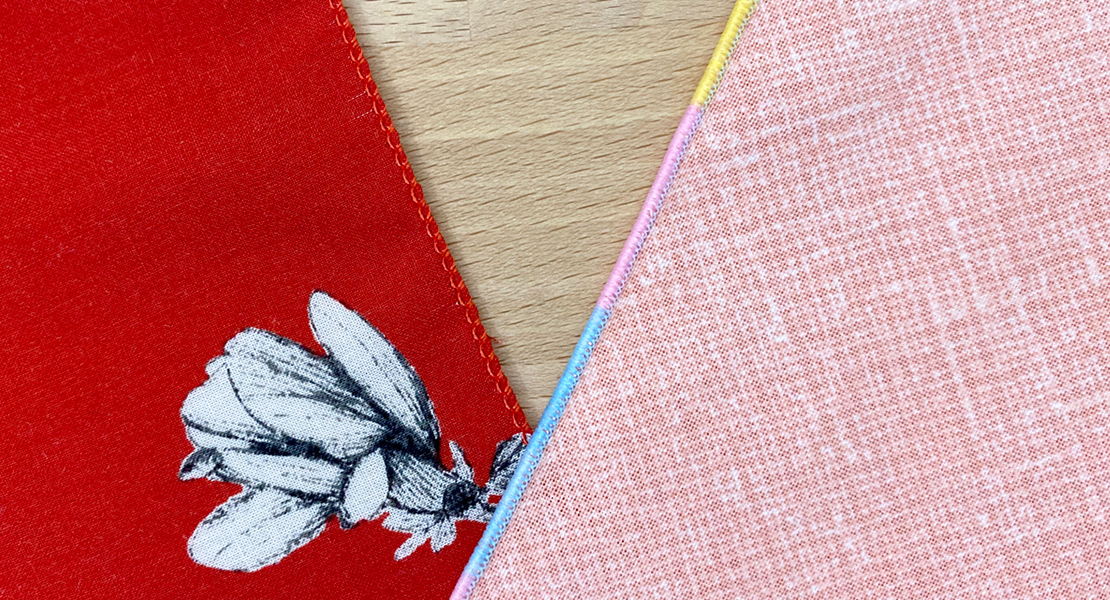 Overlocker Serger for Beginners Series- Fas Finishing with a Rolled Hem