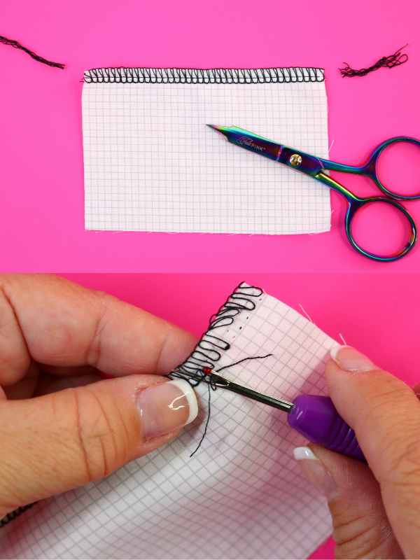 Serger Stitch Removal