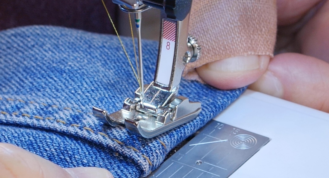 How to hem jeans tutorial