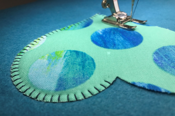 blanket stitch applique