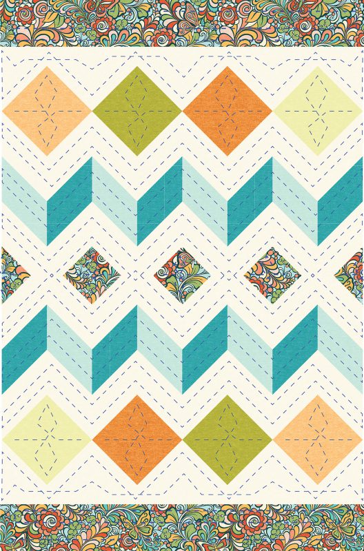 BERNINA Q 16 Diamond Quilt Along Part Two