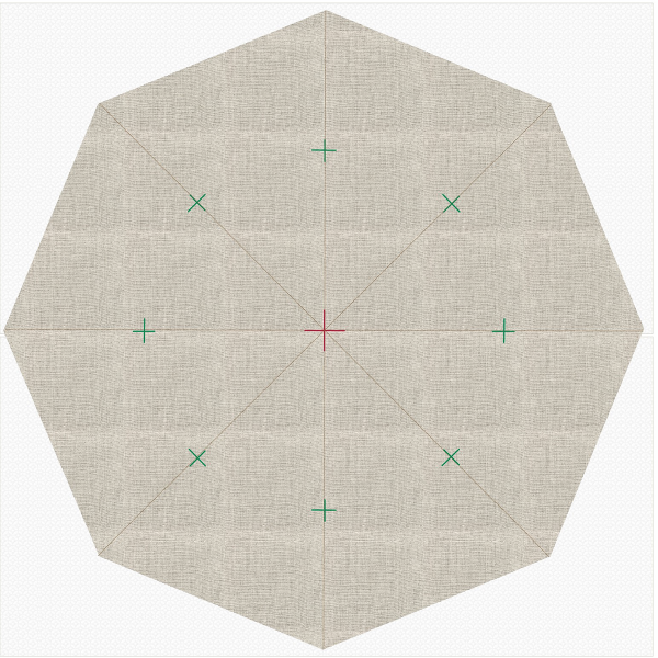 Octagon Tree Skirt - Holiday_Stitches_82023_09_marking_diagram_BERNINA_WeAllSew_Blog_1200x1200px