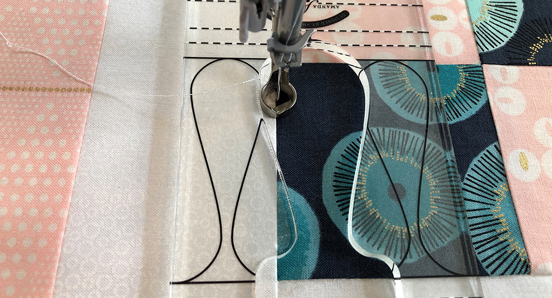 Rulerwork Series for Beginners Ribbon Candy
