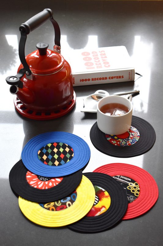 45 Single Vinyl Record Coaster Tutorial