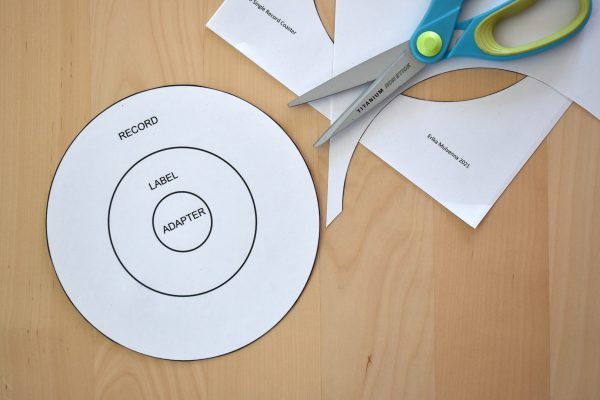 45 RPM Record Coaster Tutorial