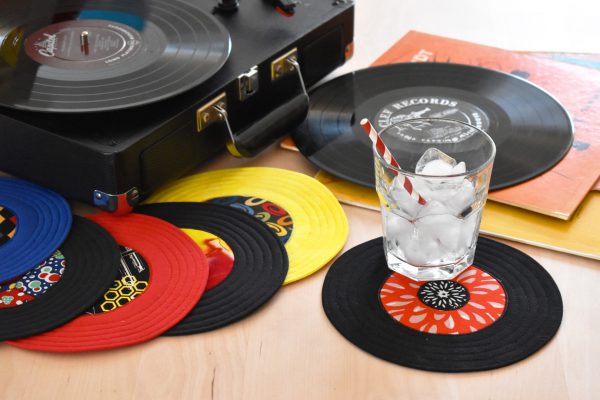 45 RPM Record Coaster Tutorial