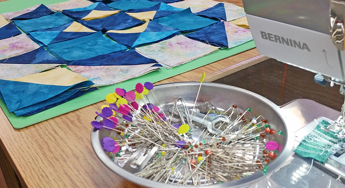 How to Quilt with Triangles Beginners Series WeAllSew Blog Feature 1100x600