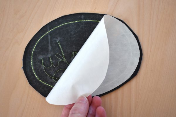 How To Make Patches with Free-motion Couching by Erika Mulvenna