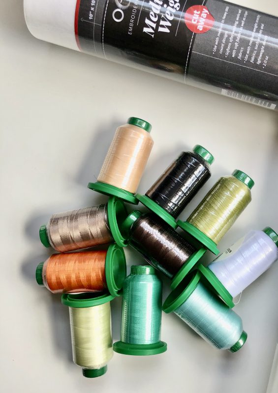 Multicolor Embroidery: Materials