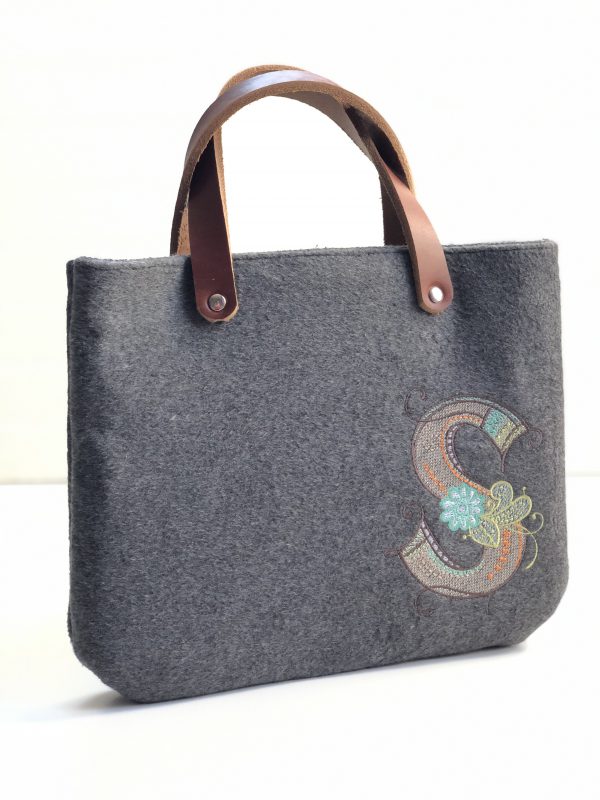 Multicolor Embroidery Bag: Finished Product