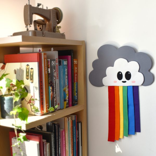Rainbow Door Hanger by Erika Mulvenna for WeAllSew