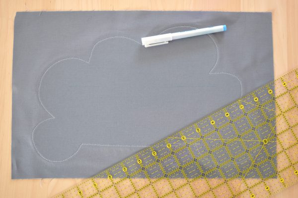 Rainbow Door Hanger by Erika Mulvenna for WeAllSew