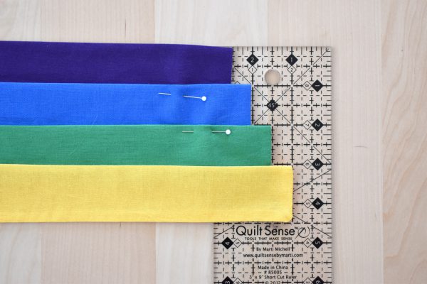 Rainbow Door Hanger by Erika Mulvenna for WeAllSew