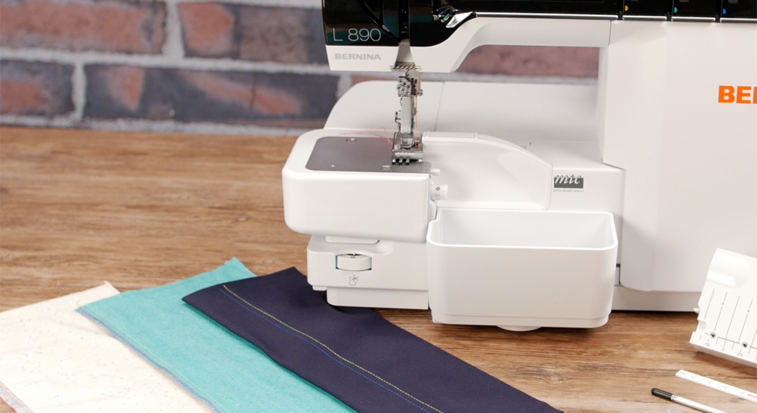 Serger Stitches on BERNINA L 890 BERNINA WeAllSew Blog Feature 1100x600