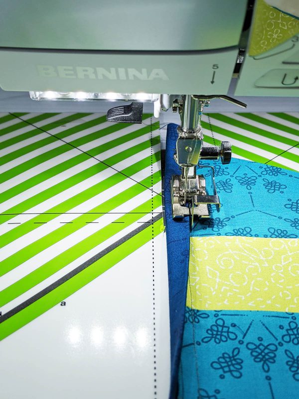 Wall Organizer Tutorial BERNINA 1200 x 1600 Topstitch with 5 foot