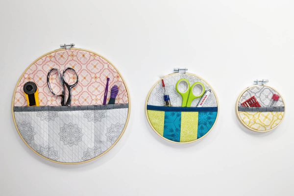 Wall Organizer Tutorial BERNINA 1200 x 800 Three Organizers