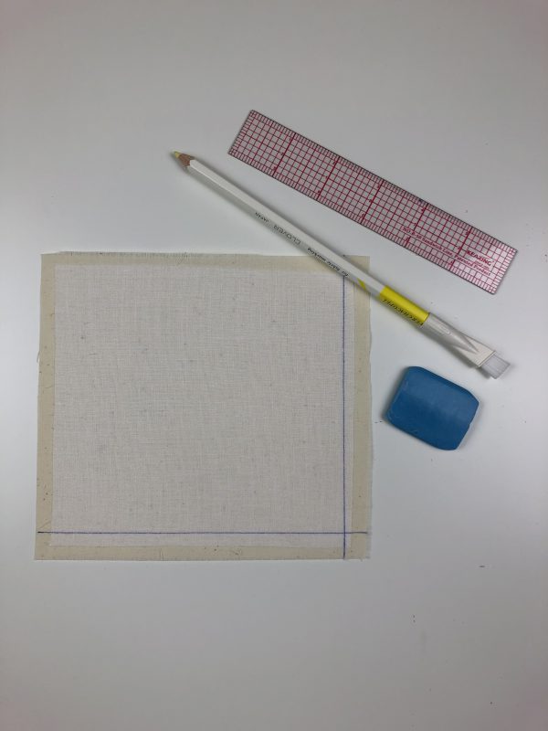 Detachable Collar Tutorial: marking seam lines helps ensure accuracy