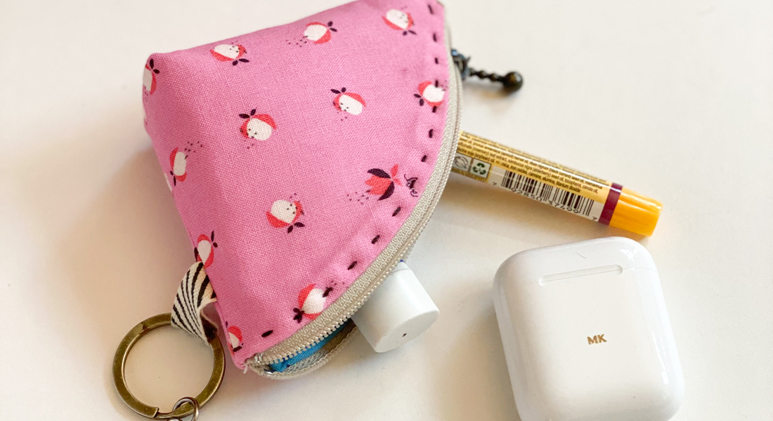 Mini Coin Purse BERNINA WeAllSew Blog Feature 1100x600
