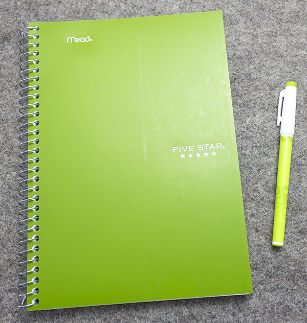 notebook cover
