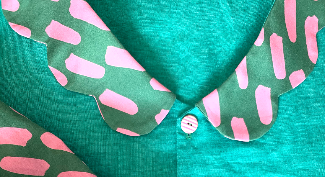 How to Draft a Collar for Any Shirt Pattern BERNINA WeAllSew Blog Feature 1100x600