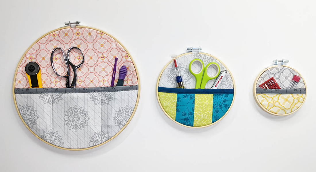How to Sew Wall Organizers BERNINA WeAllSew Blog Feature 1100x600