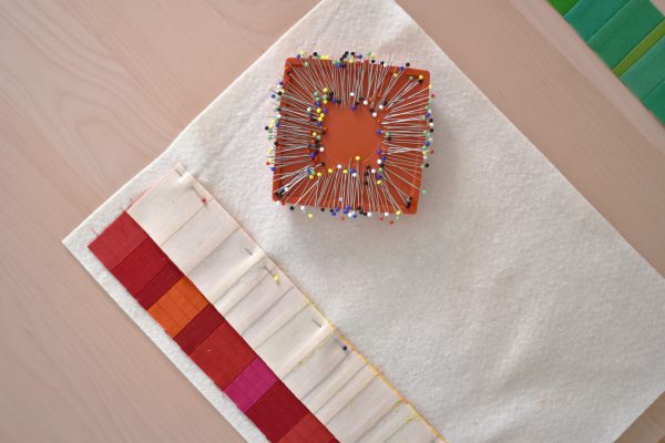 Pride Flag Mini Quilt Tutorial by Erika Mulvenna
