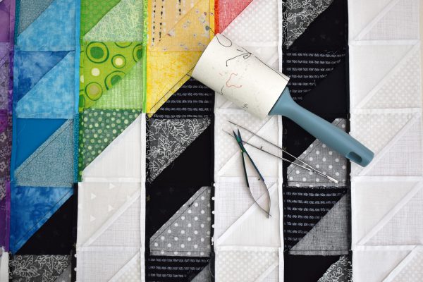 Straight Ally Pride Quilt Tutorial part 2 by Erika Mulvenna