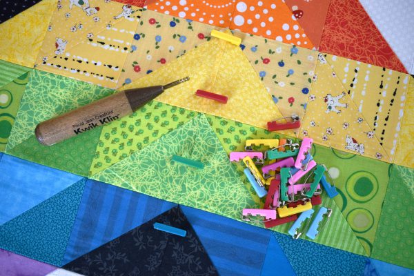 Straight Ally Pride Quilt Tutorial part 2 by Erika Mulvenna