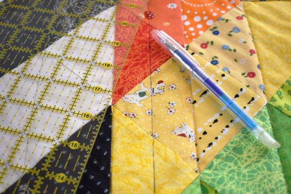 Straight Ally Pride Quilt Tutorial part 2 by Erika Mulvenna