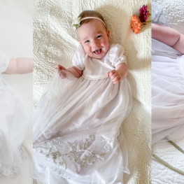 Wedding Dress to Christening Gown Part 3 Construction BERNINA WeAllSew Blog Feature 1100x600