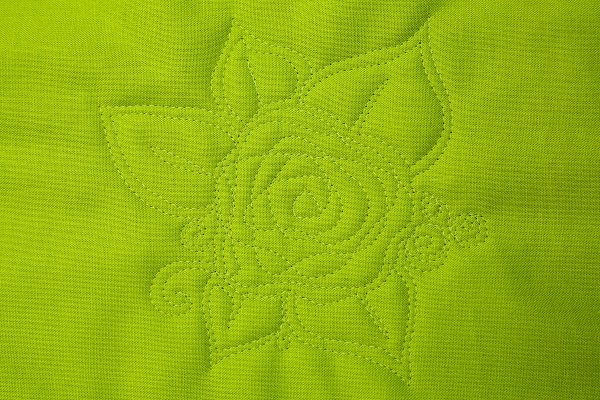Rose motif as texture