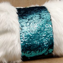 Sew a Reversible Sequin Pillow BERNINA WeAllSew Blog Feature 1100x600