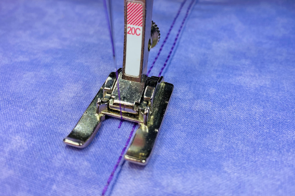 stitch 2 parallel lines