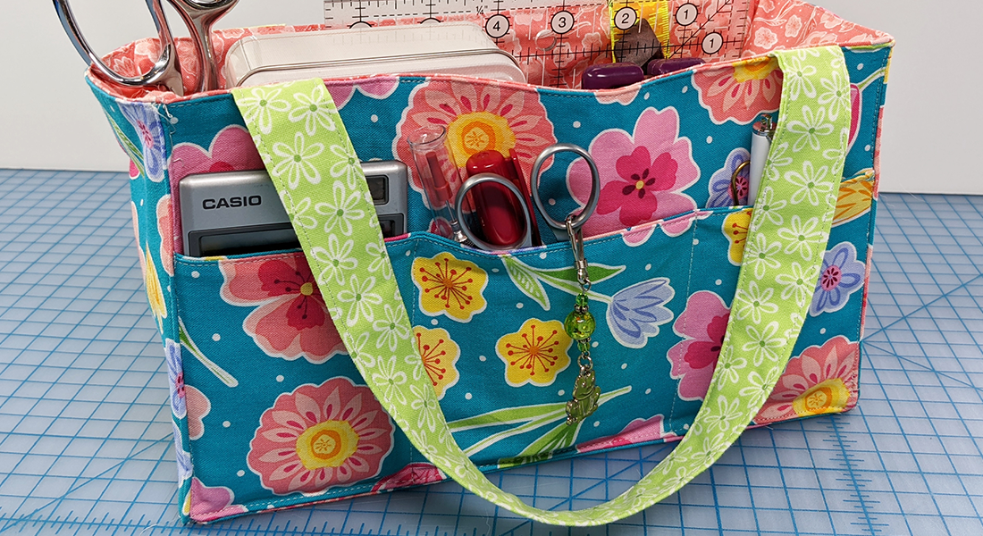 How to Sew a Notions Catchall Tote BERNINA WeAllSew Blog Feature 1100x600