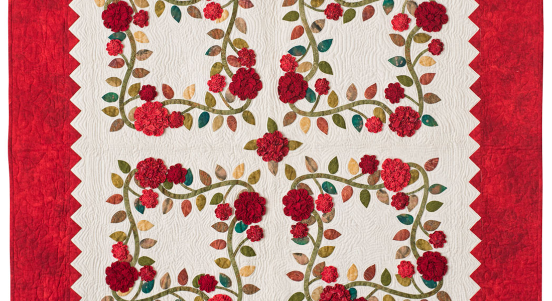 Appliqué and Ruching for Beginners BERNINA WeAllSew Blog Feature 1100x600