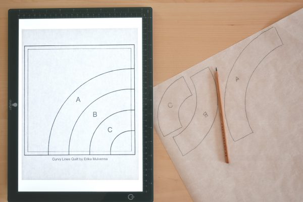Curvy Lines Quilt Tutorial by Erika Mulvenna