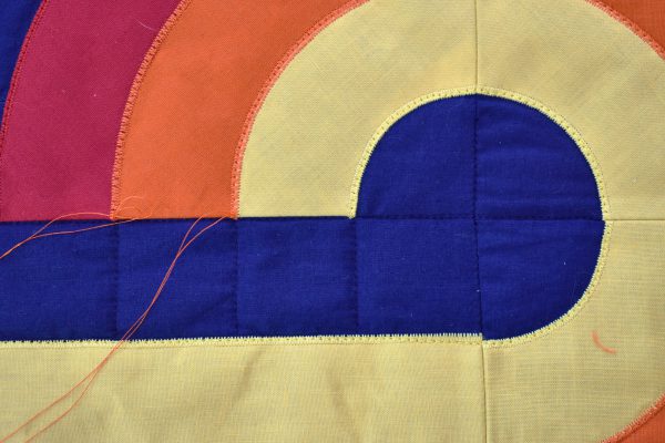 Insert video: start and stop sewing Curvy Lines Quilt for blog
