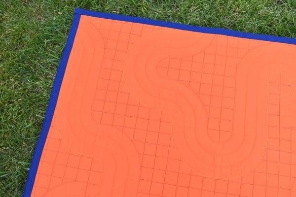 Curvy Lines Quilt Tutorial by Erika Mulvenna